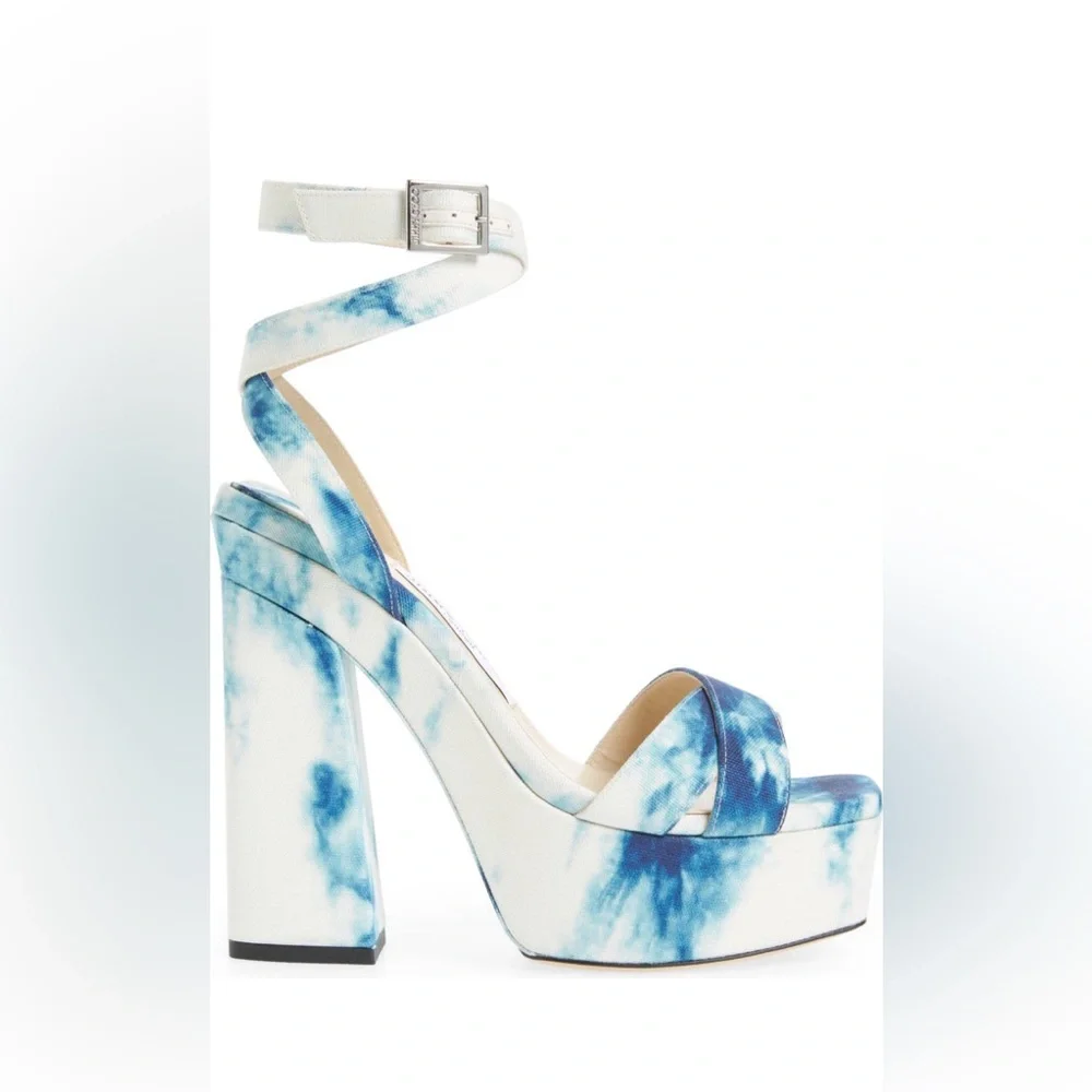 Jimmy Choo Gaia Platform Sandal - Picture 2 of 8